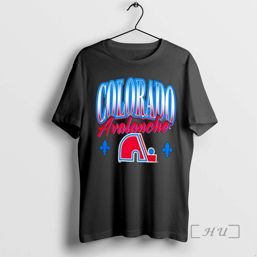 Officials Colorado Avalanche Retro Nordiques Logo Quebec Fleur De Lis T-Shirts, Hoodie, Sweatshirt