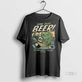 Officials Cracked Bell X Evil Genius Drink More Beer Fishing Tee Shirt Sweater