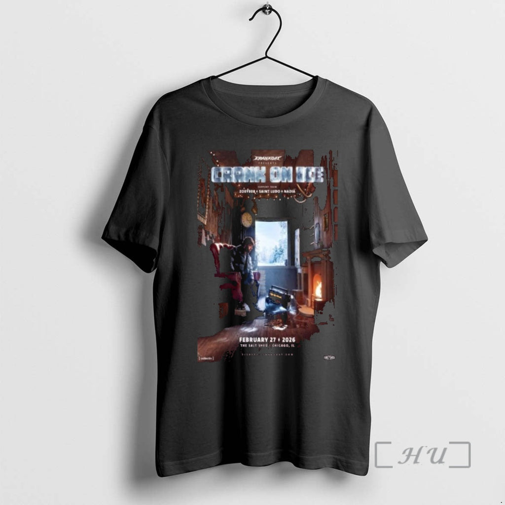 Officials Crankdat Ice February 27th 2026 Chicago Tour T-Shirts, Hoodie, Sweatshirt