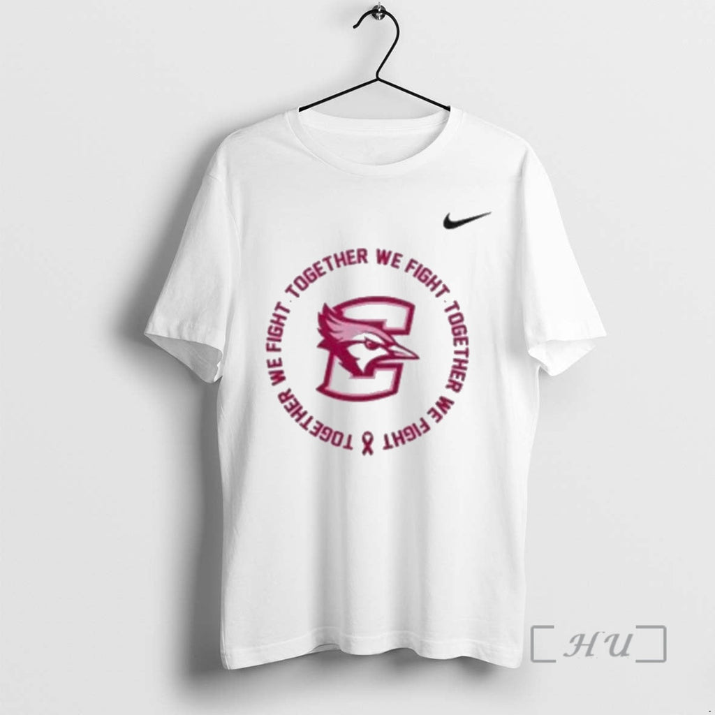 Officials Creighton Bluejays Pink Out Together We Fight T-Shirts, Hoodie, Sweatshirt