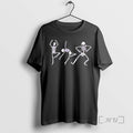 Officials Dancing White Skeletons Background Funny T-Shirts, Hoodie, Sweatshirt