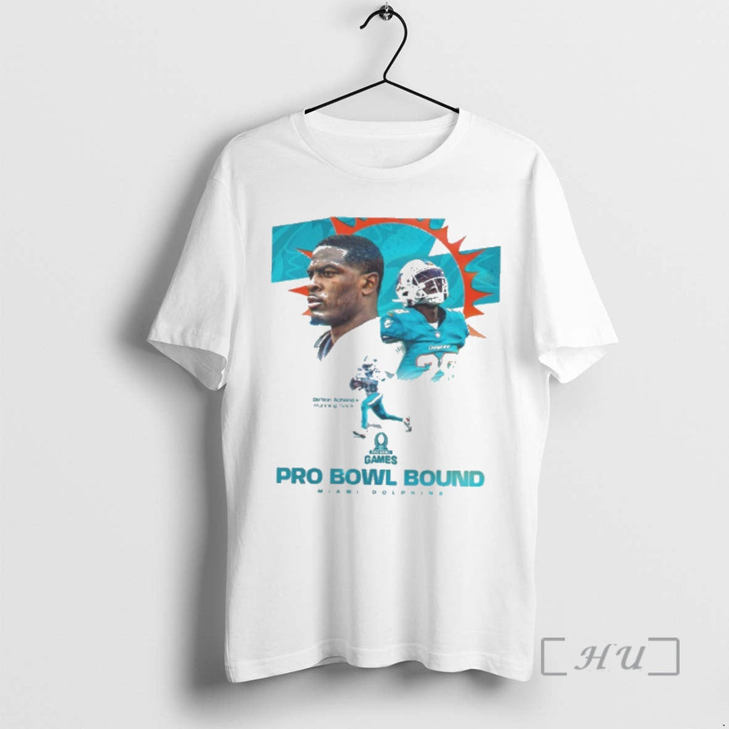 Officials Devon Achane Miami Dolphins Pro Bowl Bound T-Shirts, Hoodie, Sweatshirt