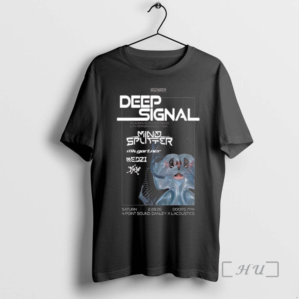 Officials Deep Signal Saturn Birmingham February 28 2026 Concert T-Shirts, Hoodie, Sweatshirt