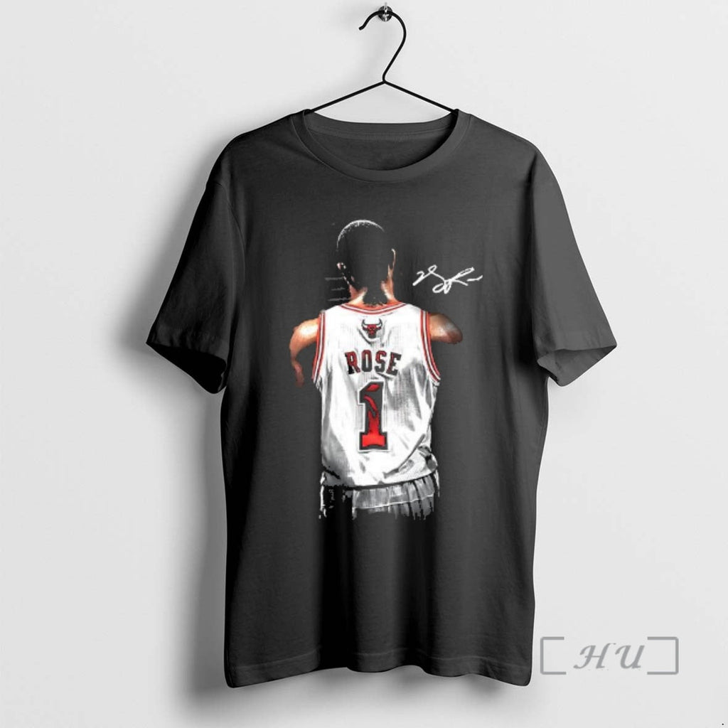 Officials Derrick Rose Chicago Bulls Nba 1 1 Signature Woman T-Shirts, Hoodie, Sweatshirt