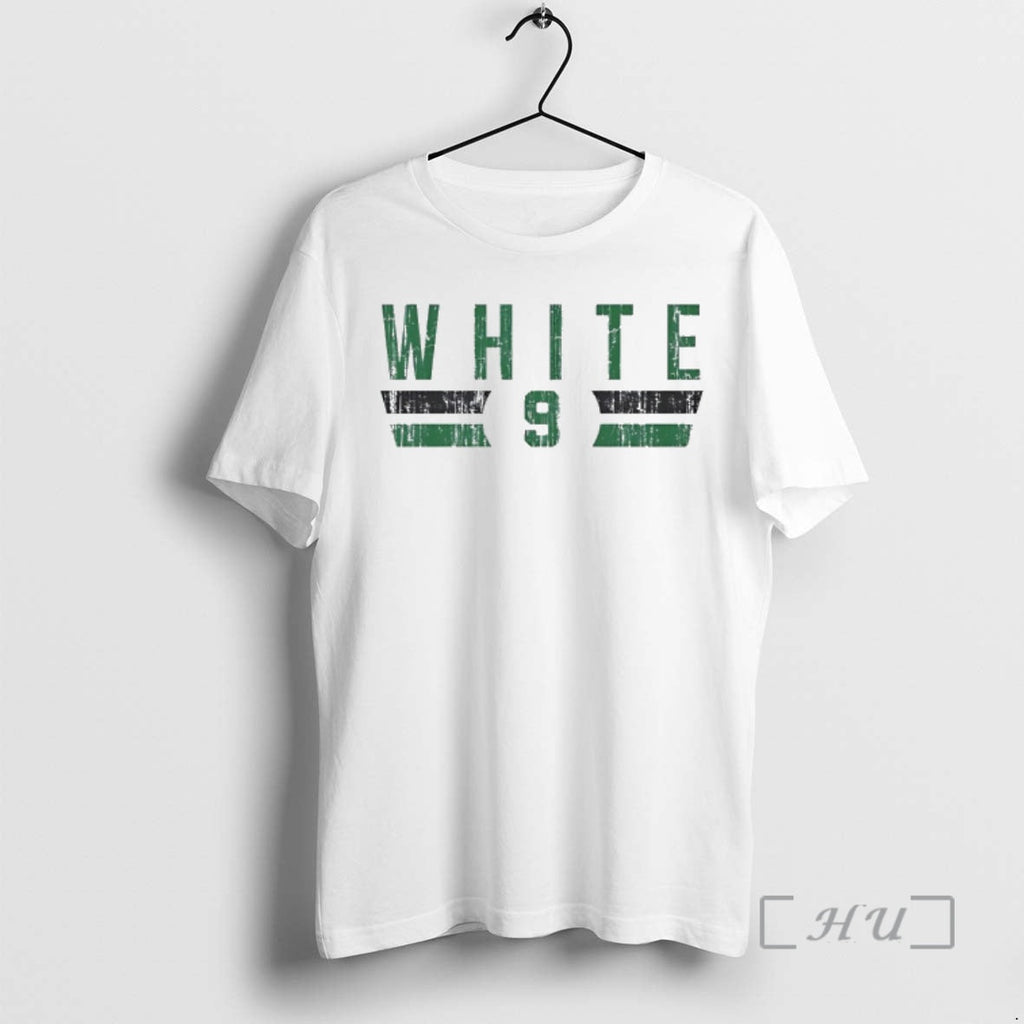 Officials Derrick White 9 Boston Celtics Basketball Name Number T-Shirts, Hoodie, Sweatshirt