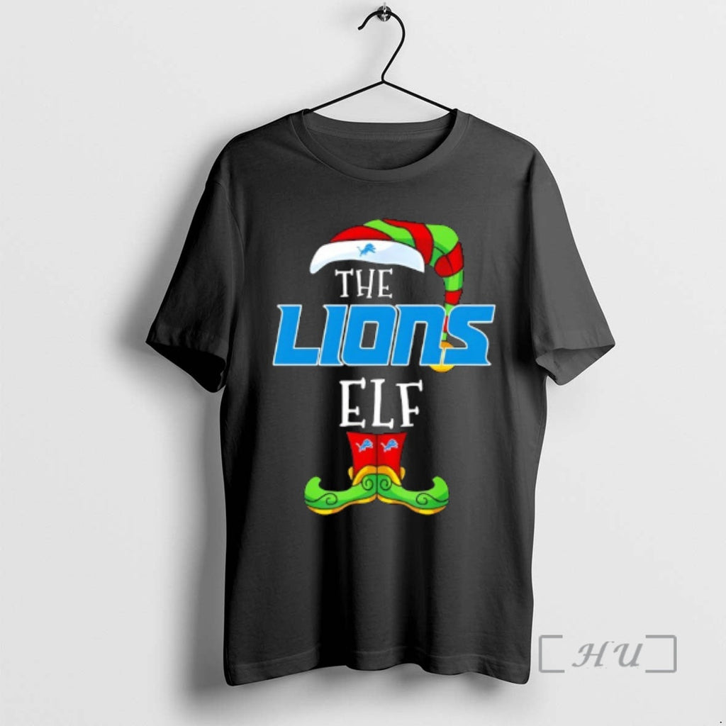 Officials Detroit Lions Elf T-Shirts, Hoodie, Sweatshirt
