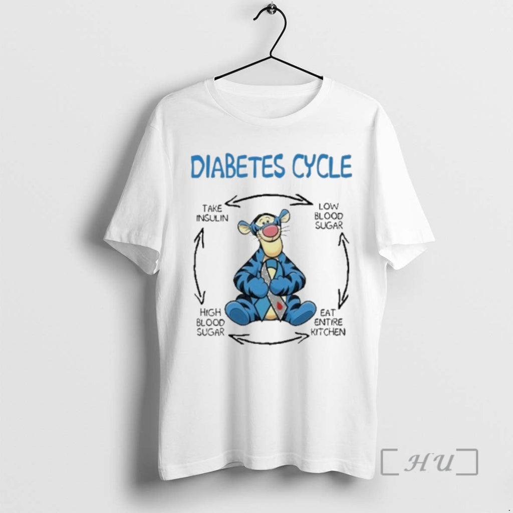 Officials Diabetes Cycle Take Insulin High Blood Sugar Eat Entire Kitchen Low Blood Sugar T-Shirts, Hoodie, Sweatshirt