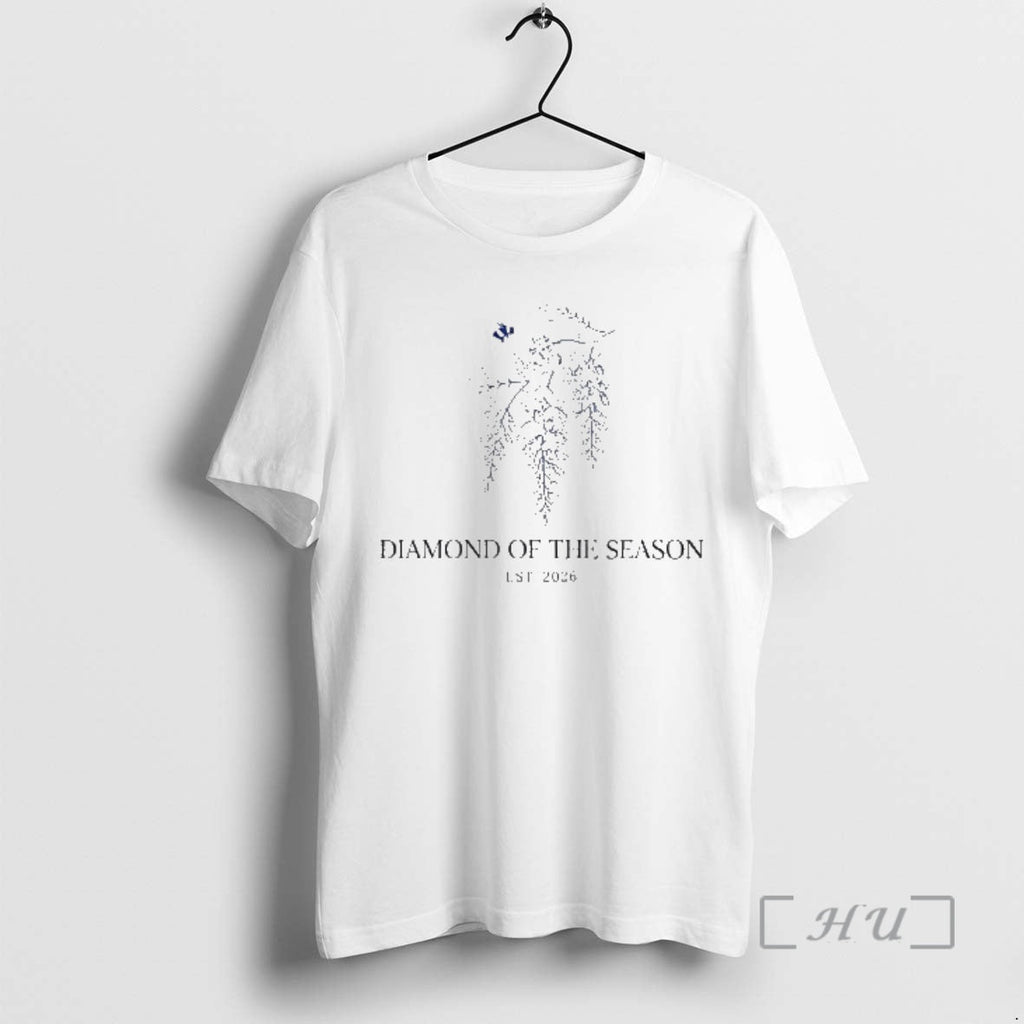 Officials Diamond Season Est 2026 Bee Wisteria Flower T-Shirts, Hoodie, Sweatshirt