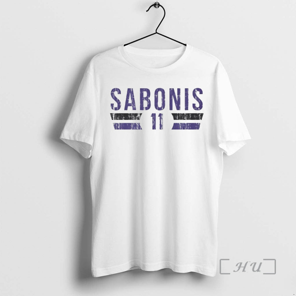 Officials Domantas Sabonis 11 Sacramento Kings Player Name Number T-Shirts, Hoodie, Sweatshirt