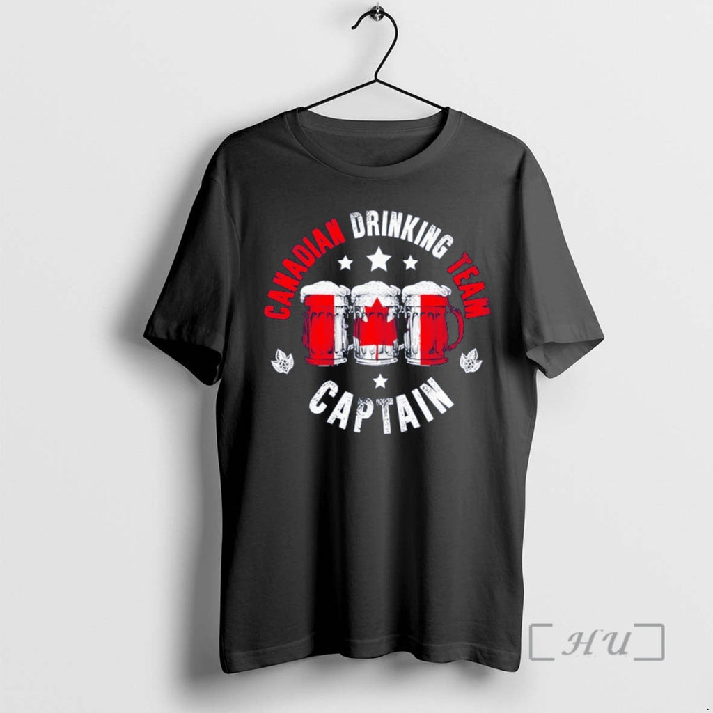 Officials Drink Beer Can Canada Flag Canadian Drinking Team Captain Vintage T-Shirts, Hoodie, Sweatshirt