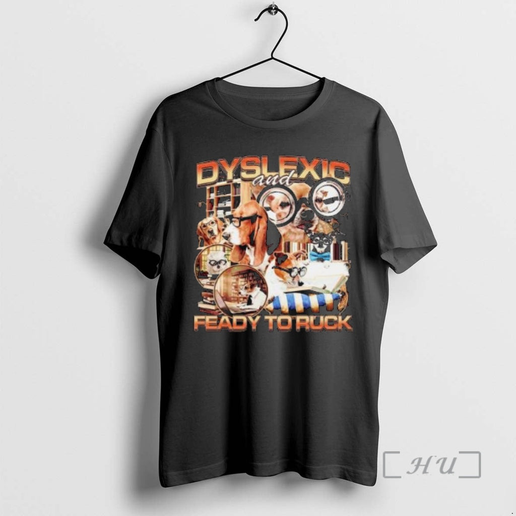 Officials Dyslexic Ready Ruck Circle Black T-Shirts, Hoodie, Sweatshirt