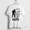 Officials Fafo A Police Officer In Riot Gear Ceramic Ceramic And Classic Dad Cap Tee