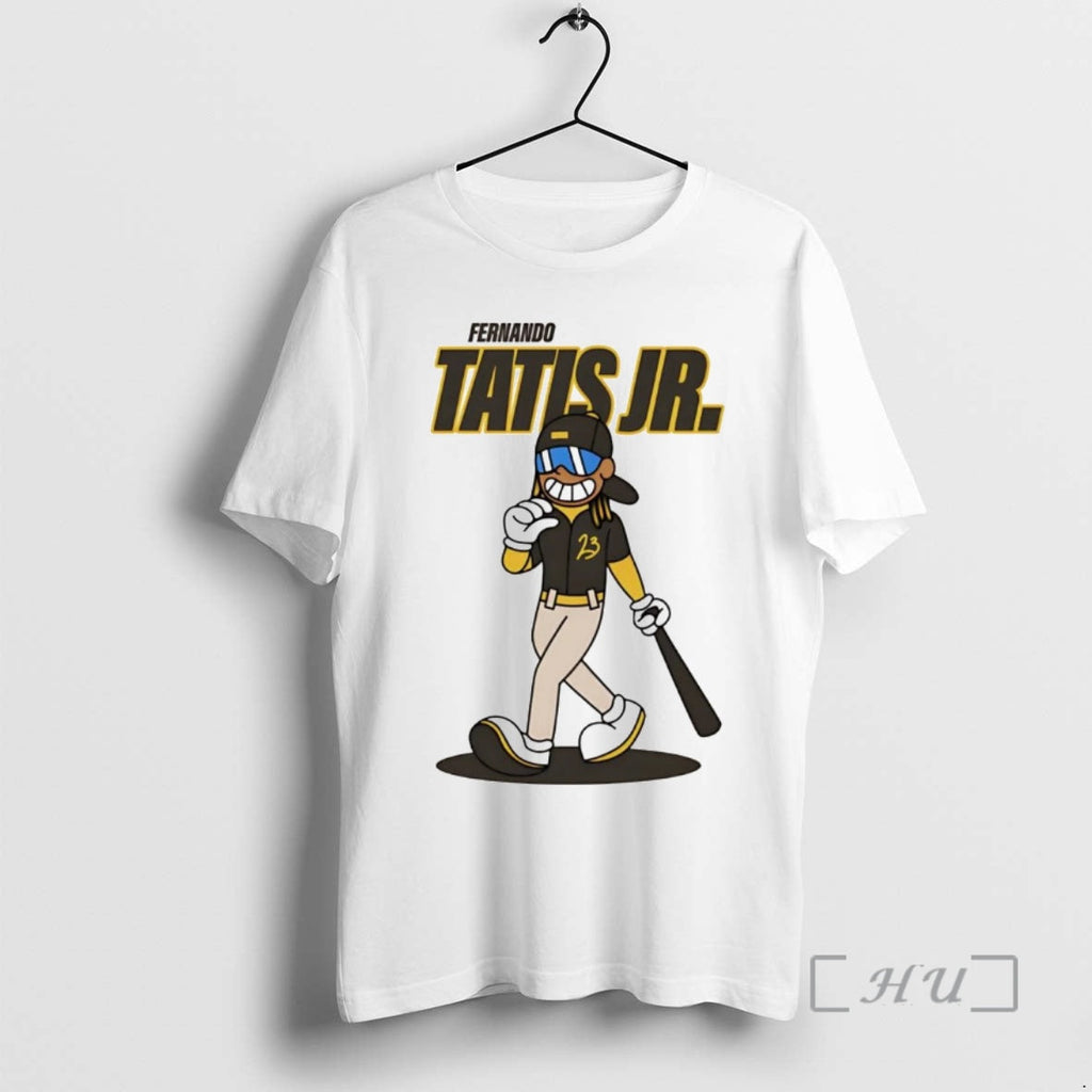 Officials Fernando Tatis Jr Cartoon San Diego Padres T-Shirts, Hoodie, Sweatshirt