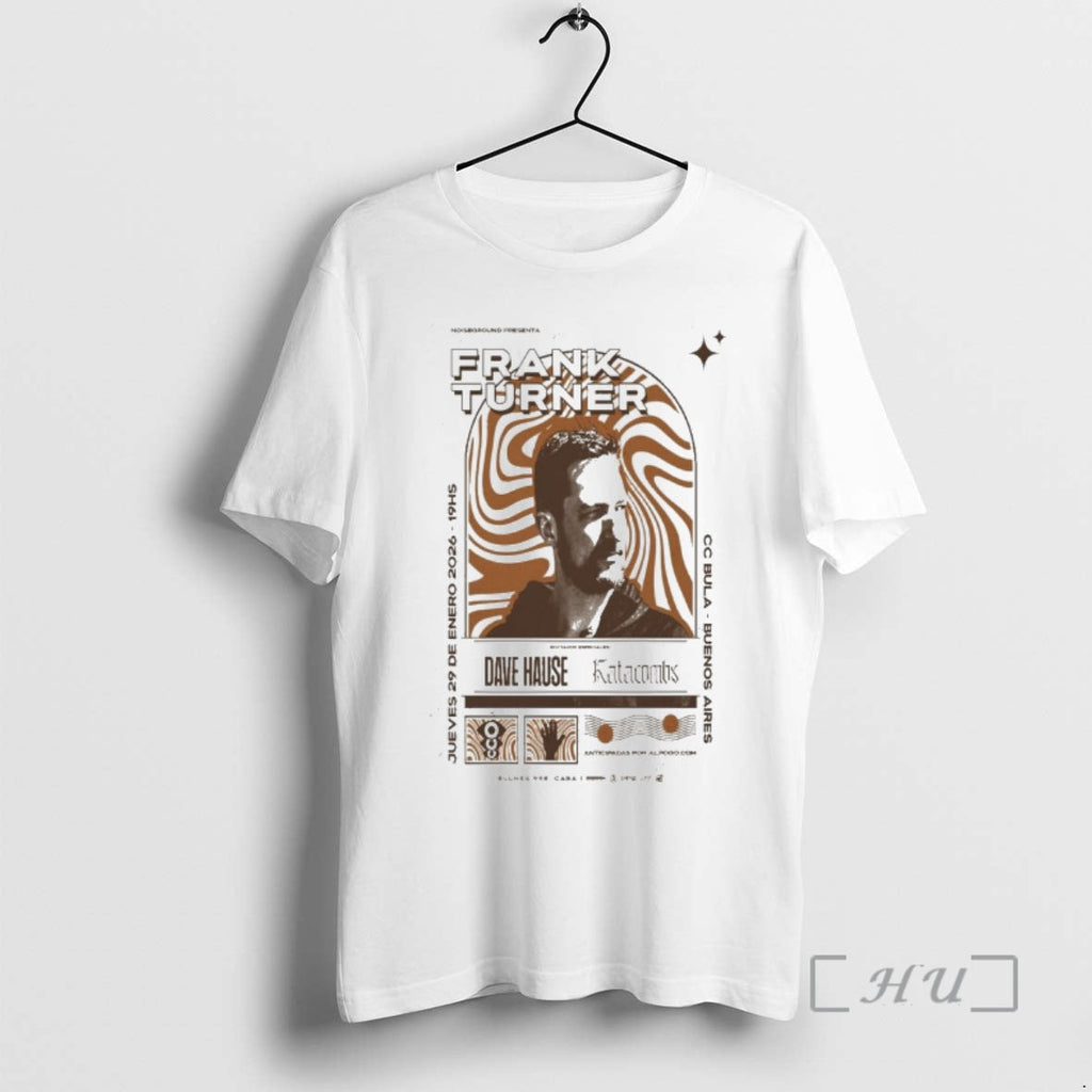 Officials Frank Turner Buenos Aires January 29 2026 Tour T-Shirts, Hoodie, Sweatshirt