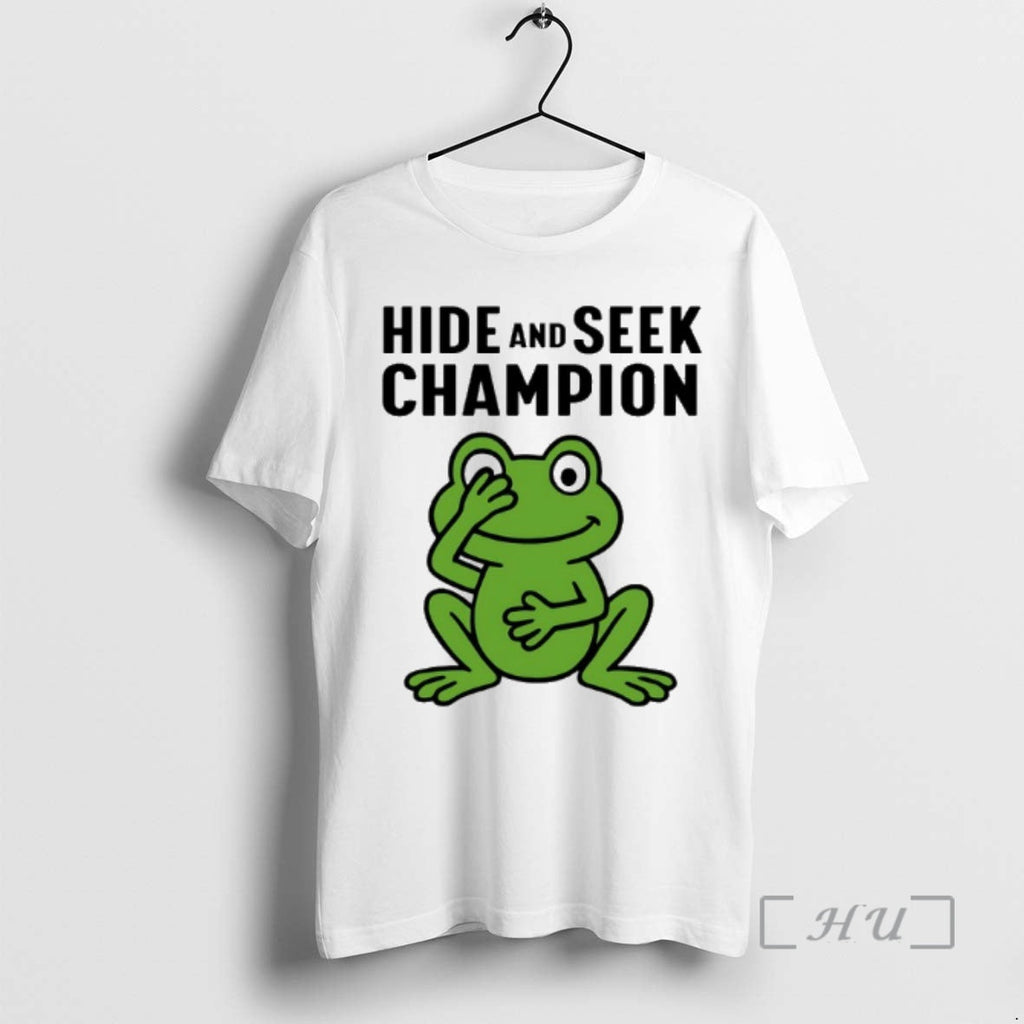 Officials Frog Hide Seek Champion T-Shirts, Hoodie, Sweatshirt