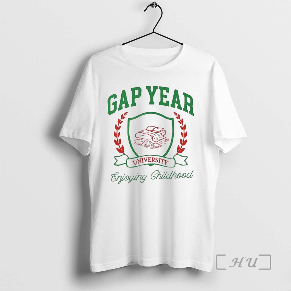 Officials Gap Year University Enjoying Childhood Logo T-Shirts, Hoodie, Sweatshirt
