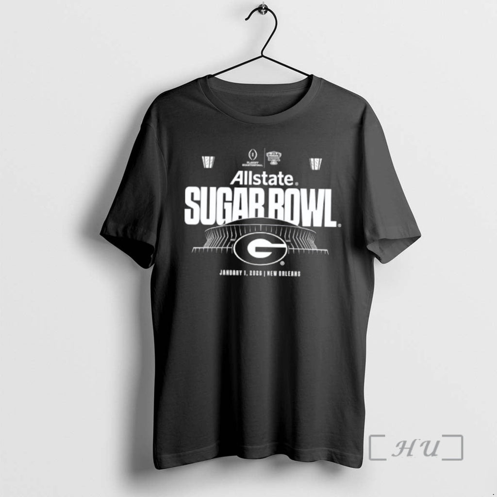 Officials Georgia Bulldogs 2026 Allstate Sugar Bowl T-Shirts, Hoodie, Sweatshirt