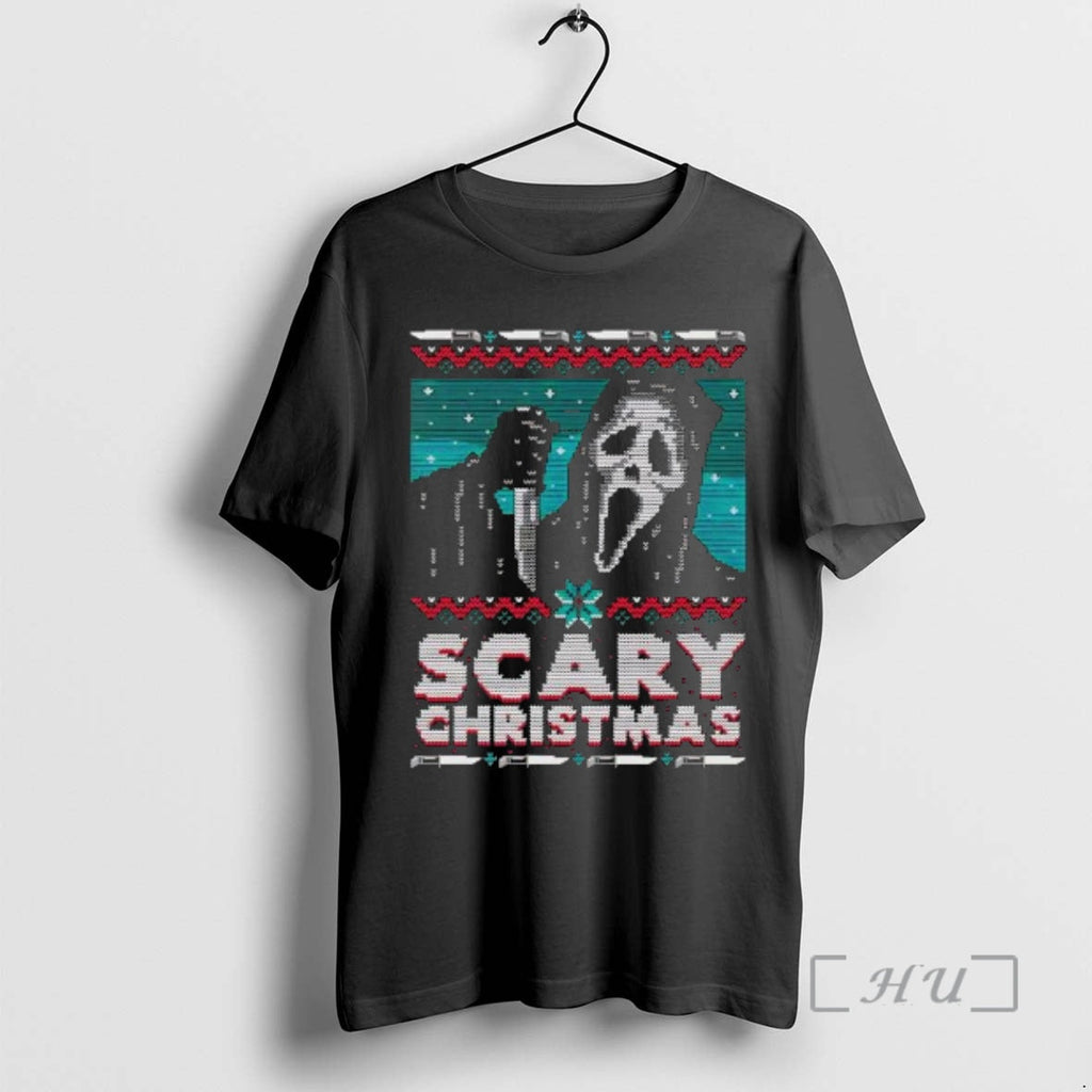 Officials Ghostface Holding Knife Scary Ugly T-Shirts, Hoodie, Sweatshirt
