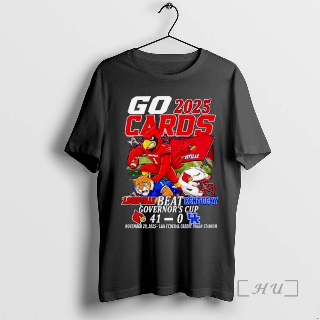 Officials Go 2025 Cards Louisville Beat Kentucky Governors Cup Ornaments T-Shirts, Hoodie, Sweatshirt