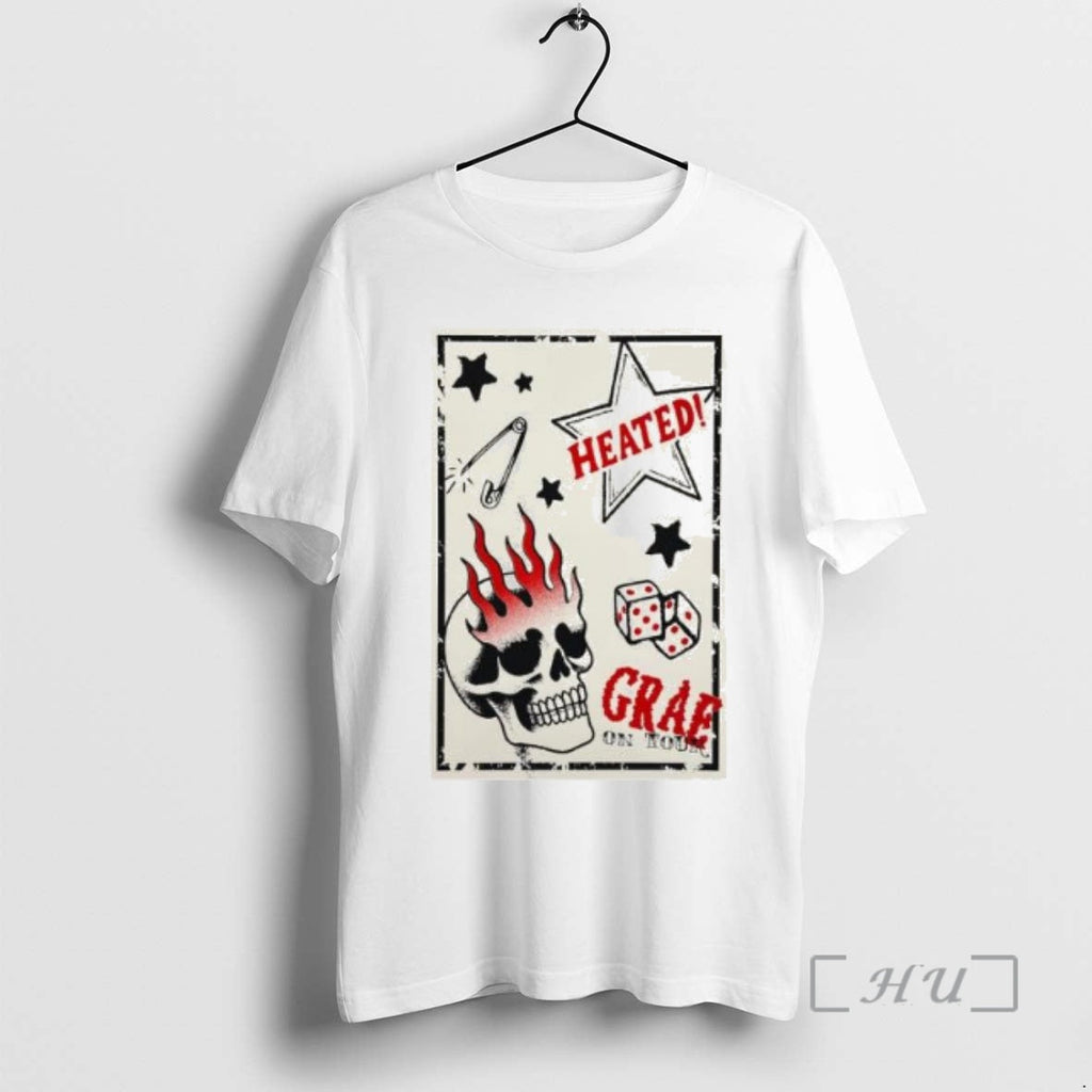 Officials Grae Heated 2025 Tour Circle White T-Shirts, Hoodie, Sweatshirt