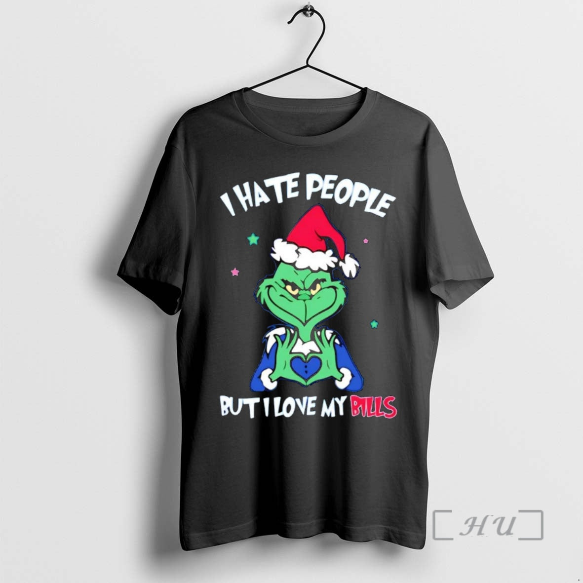 Officials Grinch I Hate People But I Love My Bills T-Shirts, Hoodie, Sweatshirt