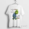 Officials Grinch I Woke Up Early This Morning There Was No Worm T-Shirts, Hoodie, Sweatshirt