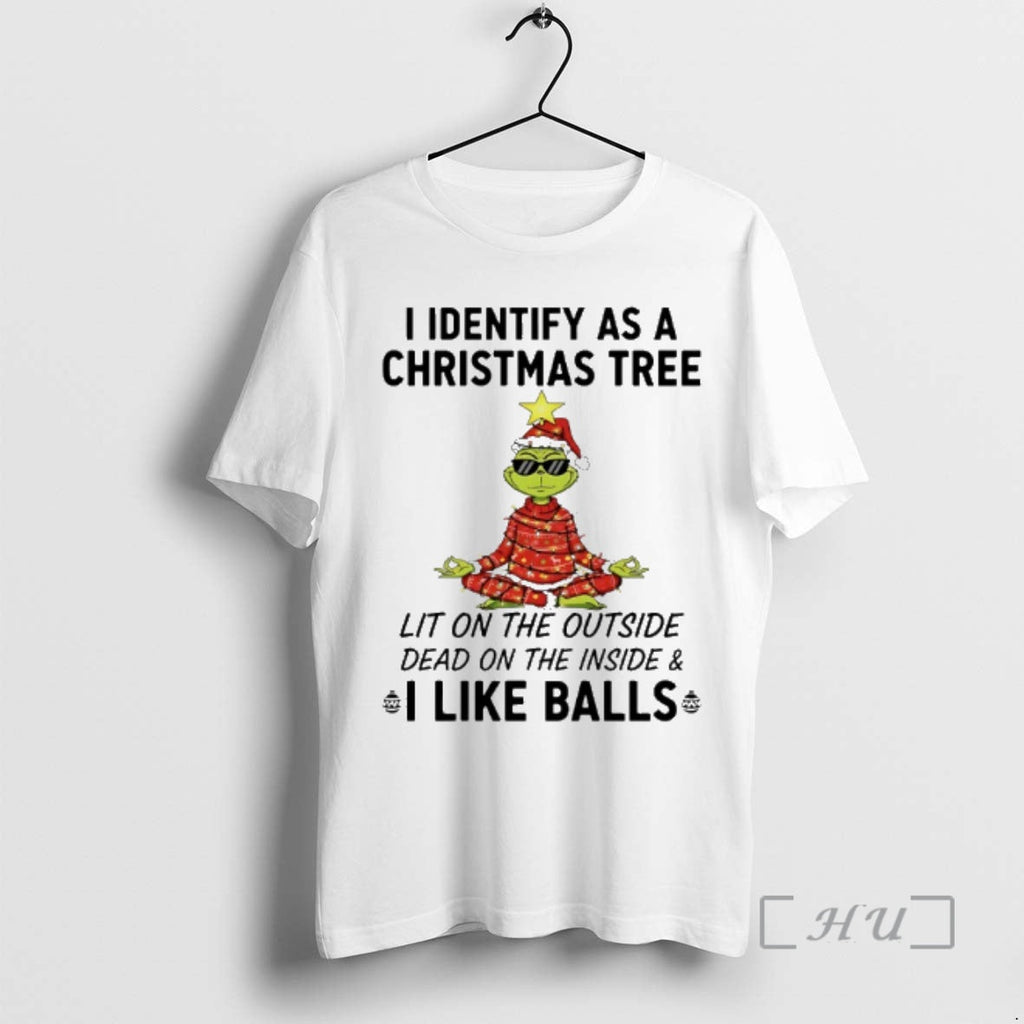 Officials Grinch Yoga I Identify As Tree Lit Outside Dead T-Shirts, Hoodie, Sweatshirt