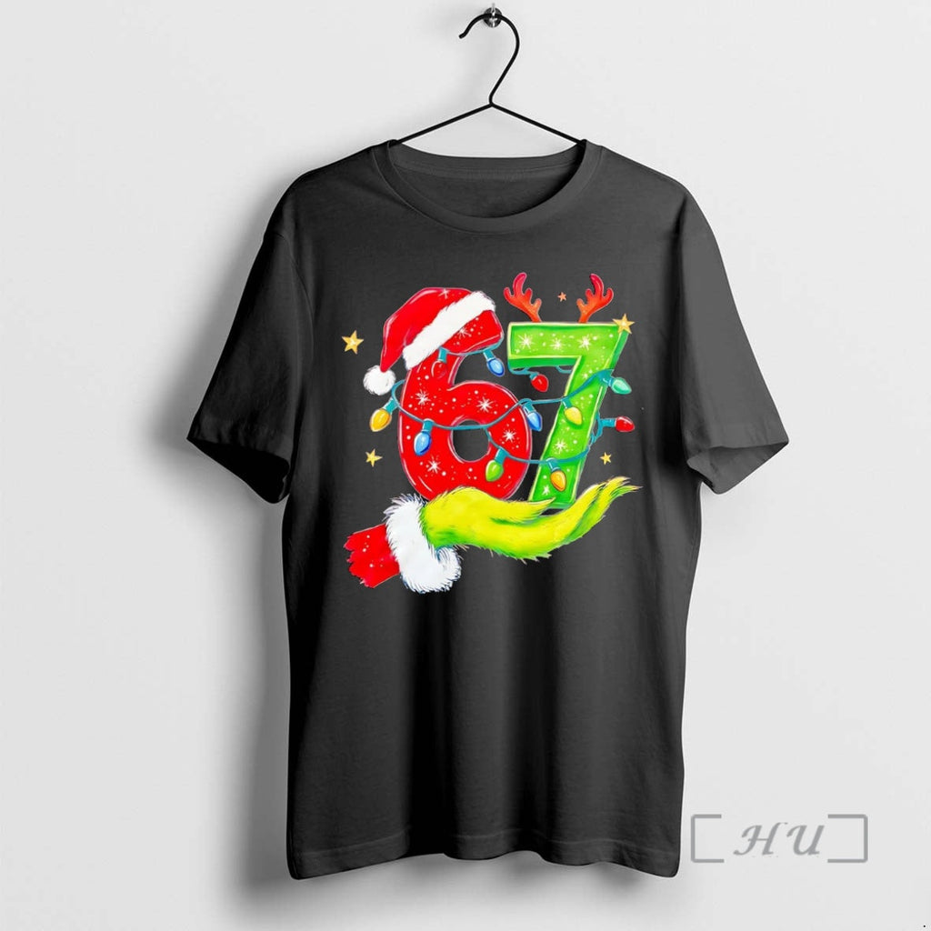 Officials Grinch Hand Six Seven 6 7 Light T-Shirts, Hoodie, Sweatshirt