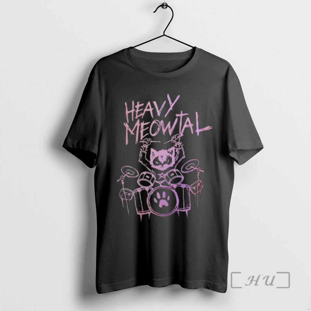 Officials Heavy Meowtal Heavy Metal T-Shirts, Hoodie, Sweatshirt