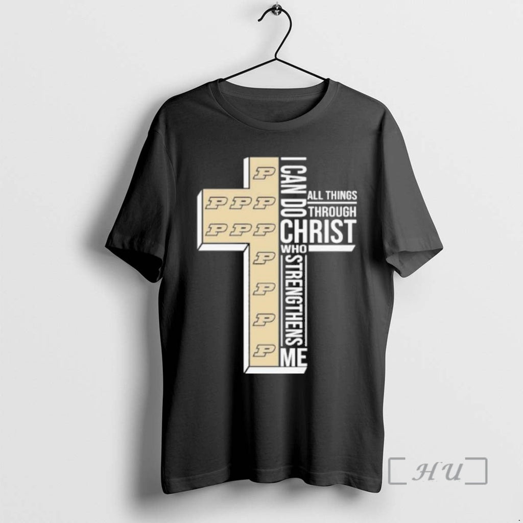 Officials I Can Do All Things Faith Sports Purdue Boilermakers College Basketball T-Shirts, Hoodie, Sweatshirt