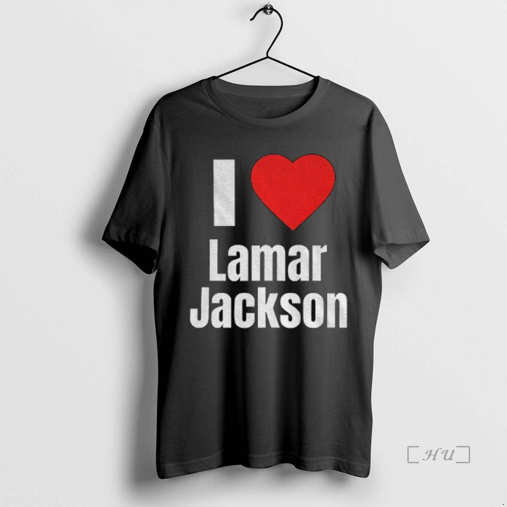 Officials I Heart Lamar Jackson T-Shirts, Hoodie, Sweatshirt