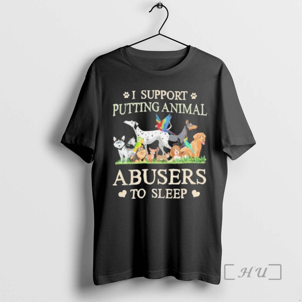 Officials I Support Putting Animal Dogs Abusers Sleep T-Shirts, Hoodie, Sweatshirt