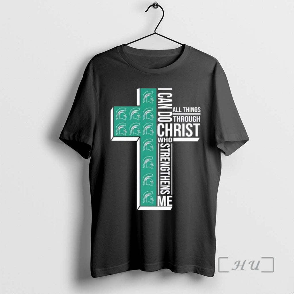 Officials I Can Do All Things Through Christ Who Strengthens Me Michigan State Spartans Basketball T-Shirts, Hoodie, Sweatshirt