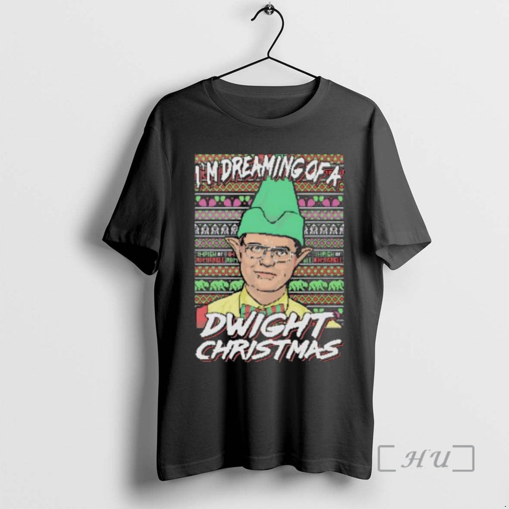 Officials Im Dreaming Dwightc Ugly Merry T-Shirts, Hoodie, Sweatshirt