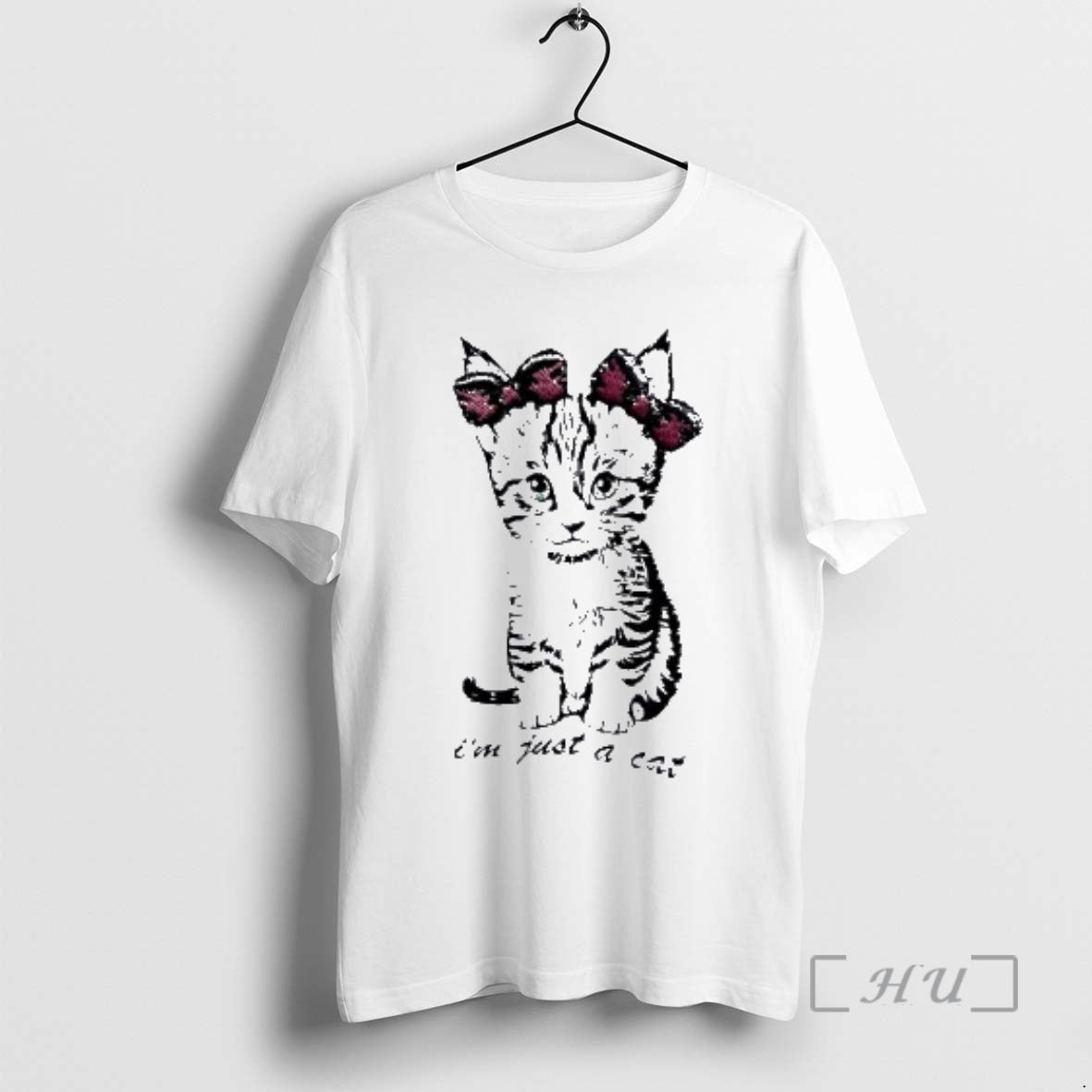 Officials Im Just Cat Bow Tie Cute T-Shirts, Hoodie, Sweatshirt