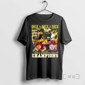 Officials Iowa Hawkeyes 2025 Back Back Heroes Game Champions T-Shirts, Hoodie, Sweatshirt