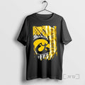 Officials Iowa Hawkeyes Football X American Flag T-Shirts, Hoodie, Sweatshirt