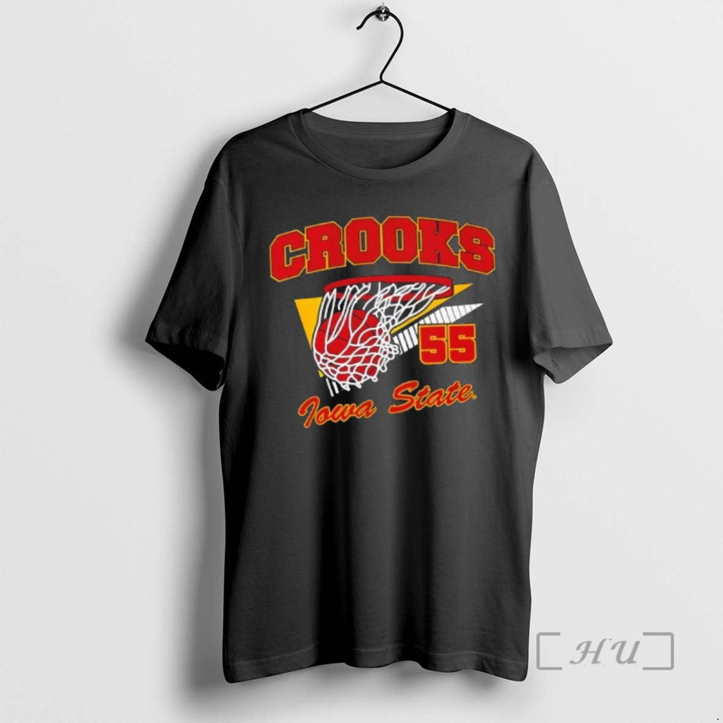 Officials Iowa State Cyclones Basketball Audi Crooks Retro Swish T-Shirts, Hoodie, Sweatshirt
