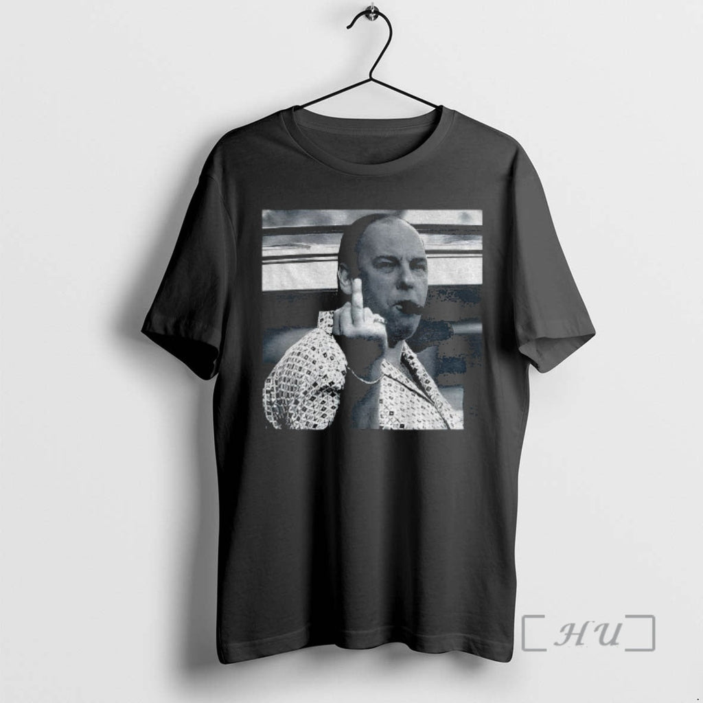 Officials James Gandolfini Middle Finger Sopranos Cast Mafia Tv Show Lover T-Shirts, Hoodie, Sweatshirt