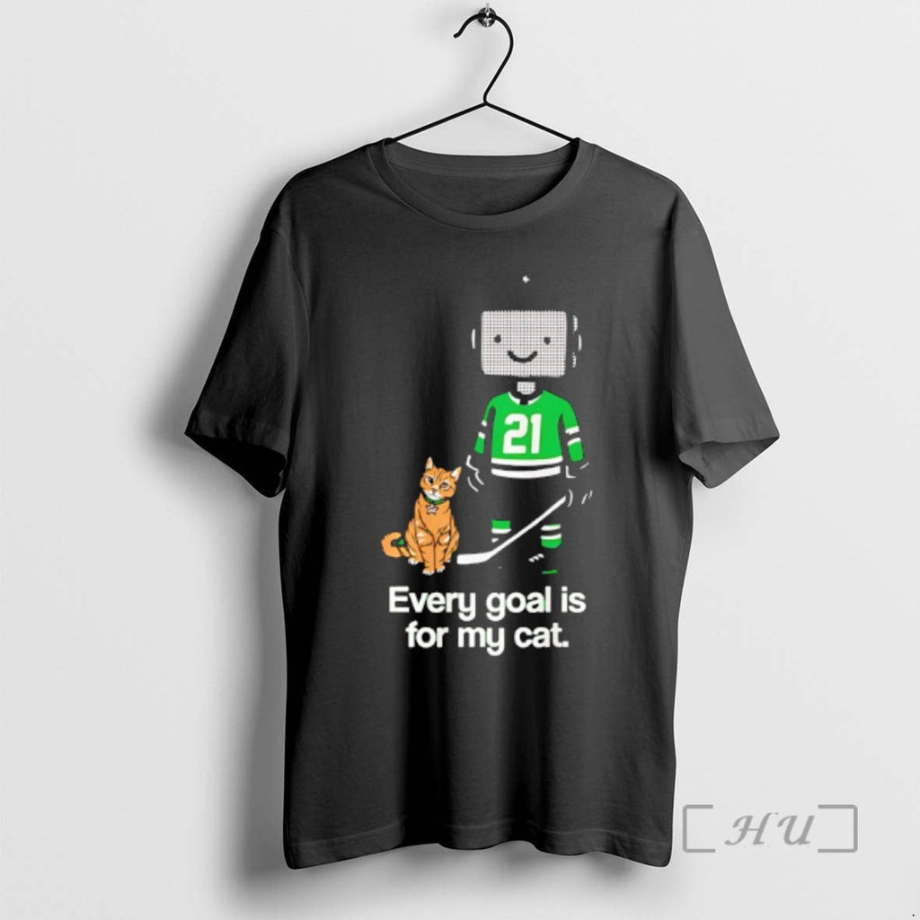 Officials Jason Robertson Dallas Stars Every Goal Is My Cat T-Shirts, Hoodie, Sweatshirt