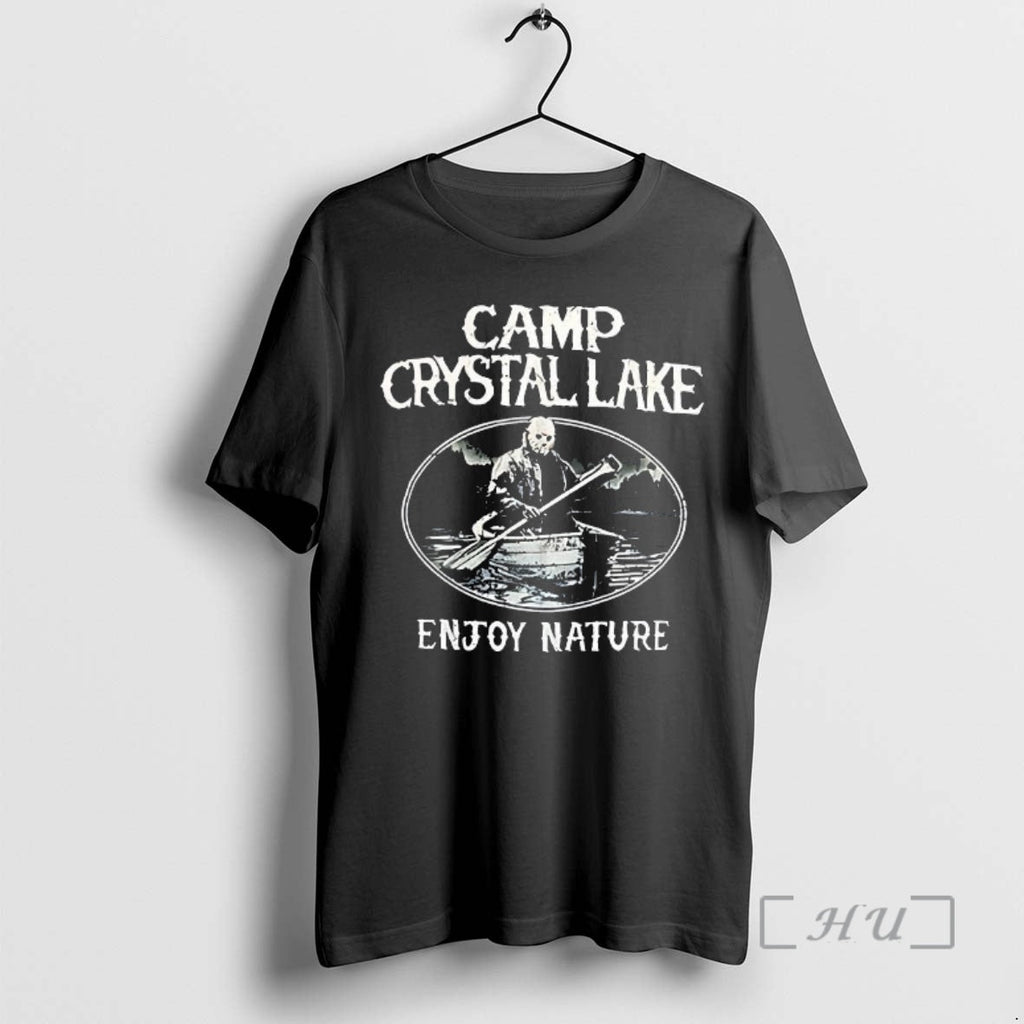 Officials Jason Voorhees Camp Crystal Lake Enjoy Nature Retro T-Shirts, Hoodie, Sweatshirt