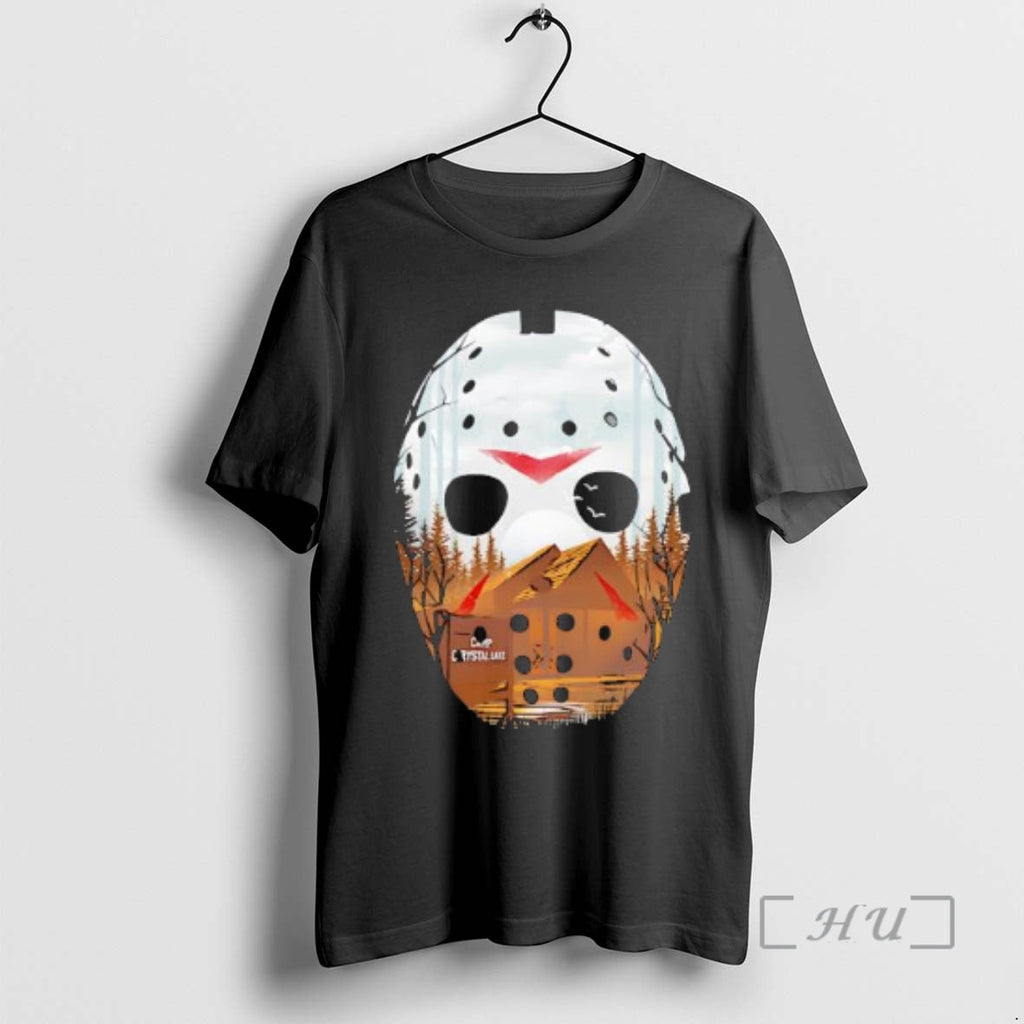 Officials Jason Voorhees Mask Moon Over Lake T-Shirts, Hoodie, Sweatshirt