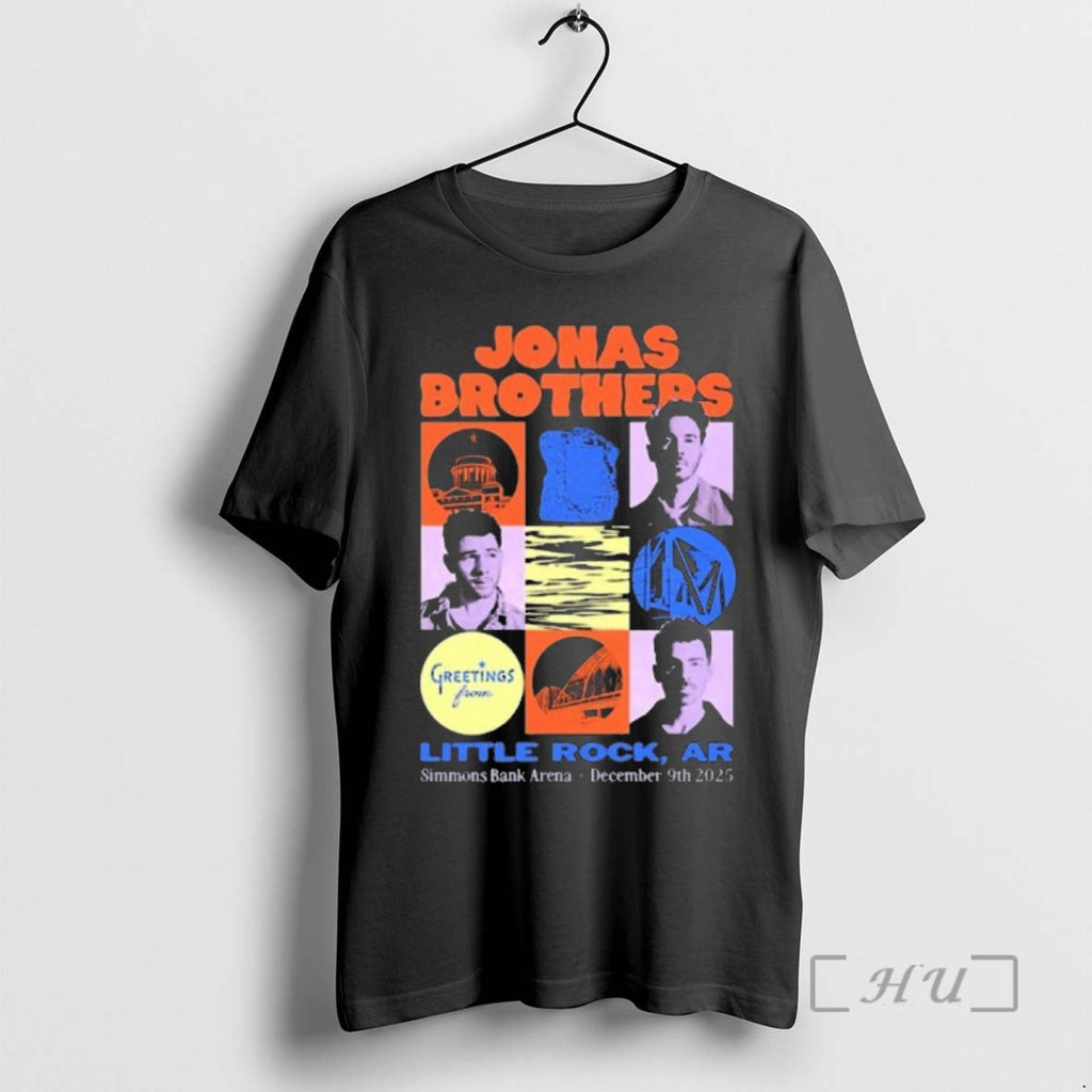 Officials Jonas Brothers Little Rock Ar Simmons Bank Arena December 9 2025 Event T-Shirts, Hoodie, Sweatshirt