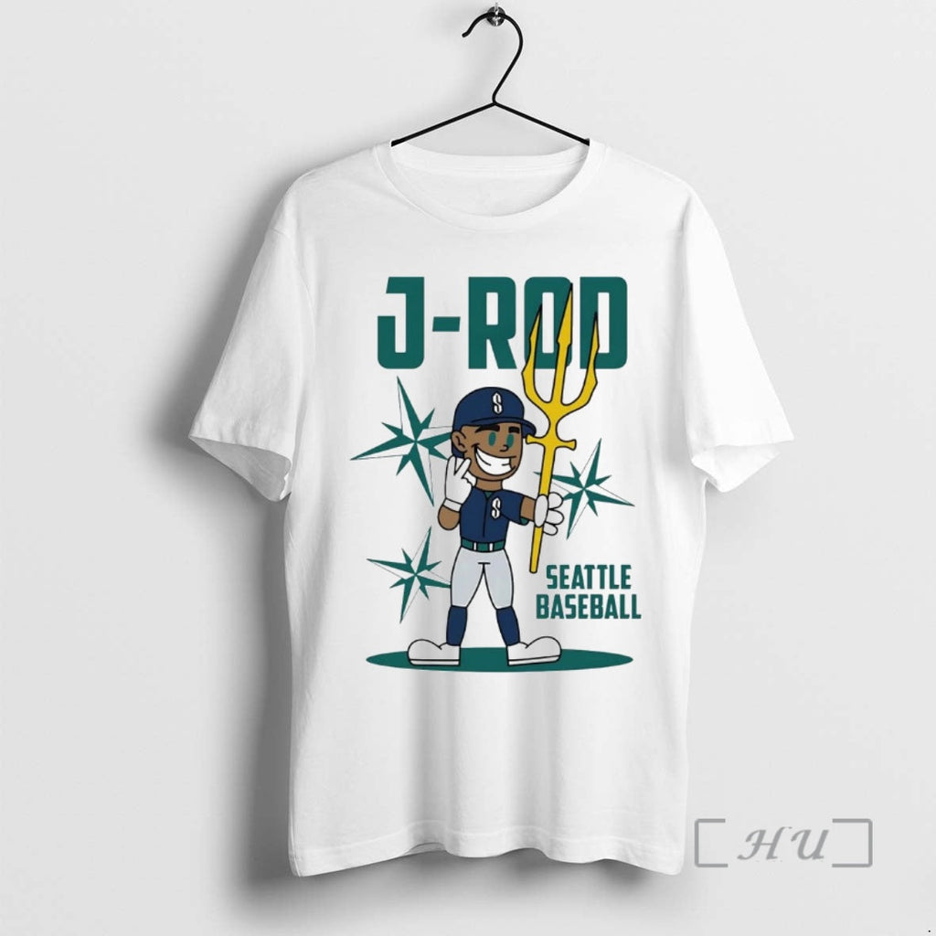 Officials Julio Rodriguez J Rod Cartoon Seattle Mariners T-Shirts, Hoodie, Sweatshirt