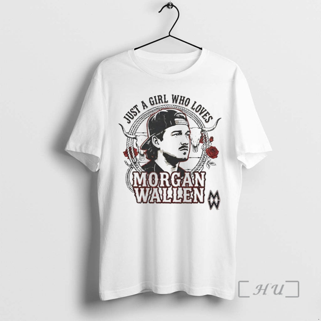 Officials Just Girl Who Loves Morgan Wallen Circle T-Shirts, Hoodie, Sweatshirt