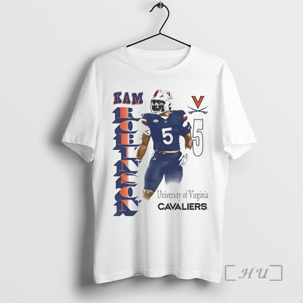 Officials Kam Robinson Portrait Virginia Cavaliers T-Shirts, Hoodie, Sweatshirt
