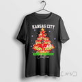 Officials Kansas City Chiefs Kingdom Merry Tree Circle Black T-Shirts, Hoodie, Sweatshirt