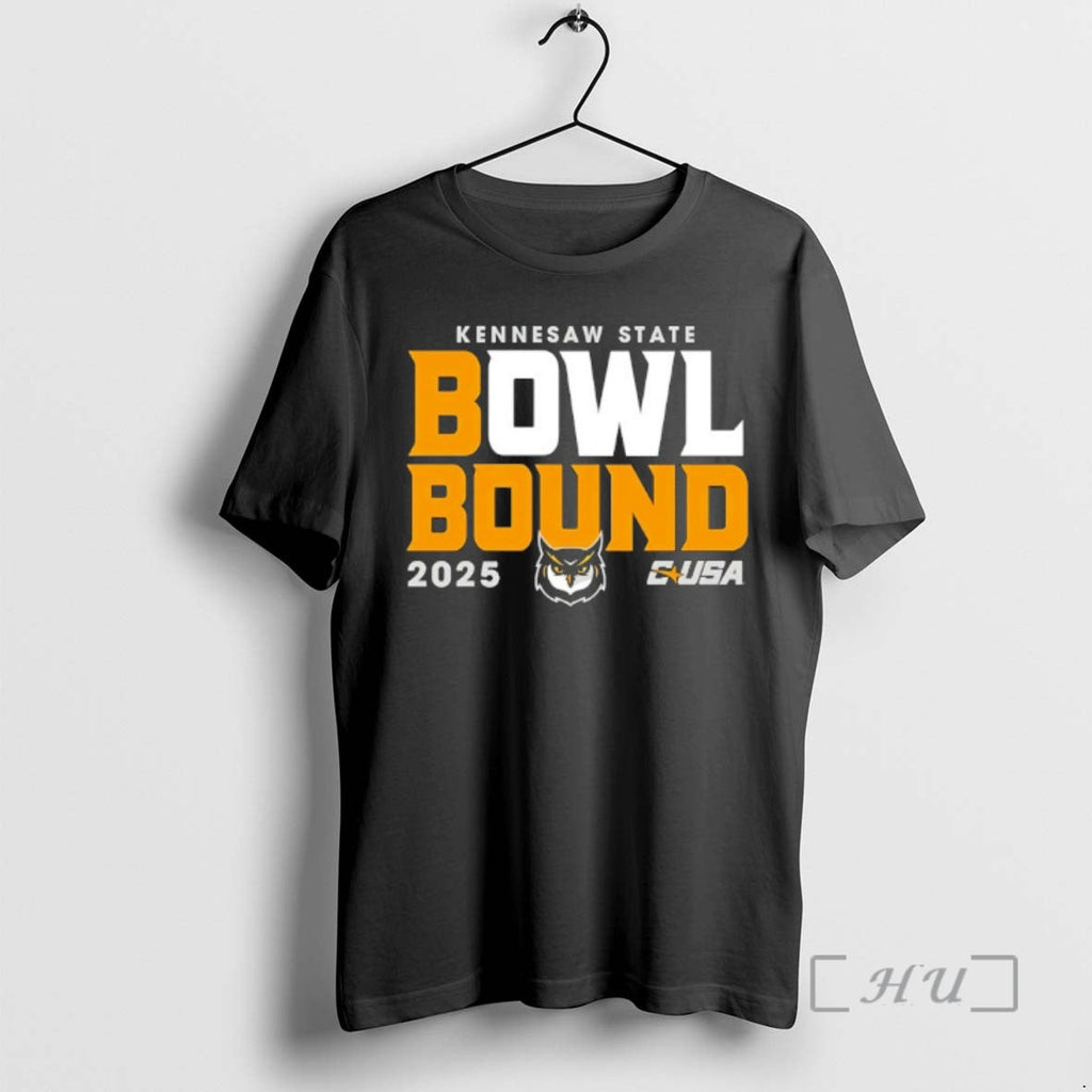 Officials Kennesaw State Owls 2025 Bowl Bound Classic T-Shirts, Hoodie, Sweatshirt