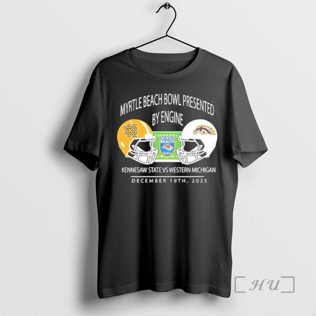 Officials Kennesaw State Owls Vs Western Michigan Broncos Myrtle Beach Bowl December 19th 2025 T-Shirts, Hoodie, Sweatshirt