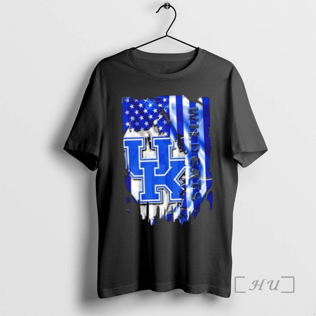 Officials Kentucky Wildcats Football X American Flag T-Shirts, Hoodie, Sweatshirt